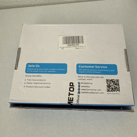 SAMETOP GoPro Chest Mount Harness frame mount NEW - Picture 4 of 4